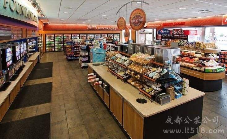 成都便利店該如何裝修才好？便利店裝修設計效果圖精選